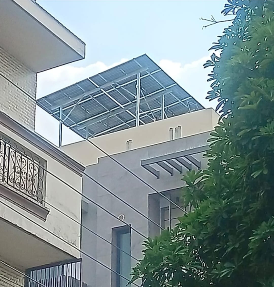 5kW Rooftop Solar Project Vaishali